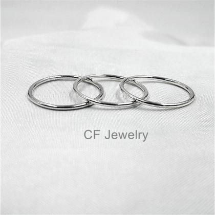 Thin Silver Ring Thumb Ring For Women Dainty..